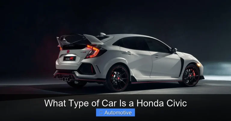 What Type of Car Is a Honda Civic