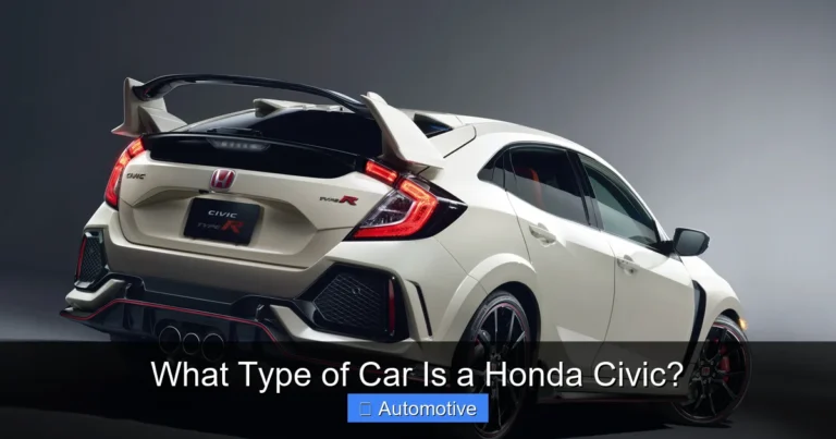 What Type of Car Is a Honda Civic?