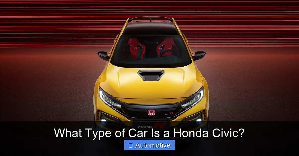 What Type of Car Is a Honda Civic?