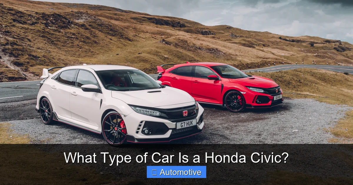 What Type of Car Is a Honda Civic?