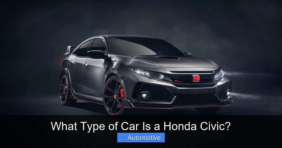 What Type of Car Is a Honda Civic?