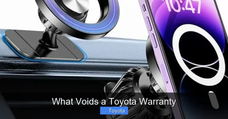 What Voids a Toyota Warranty