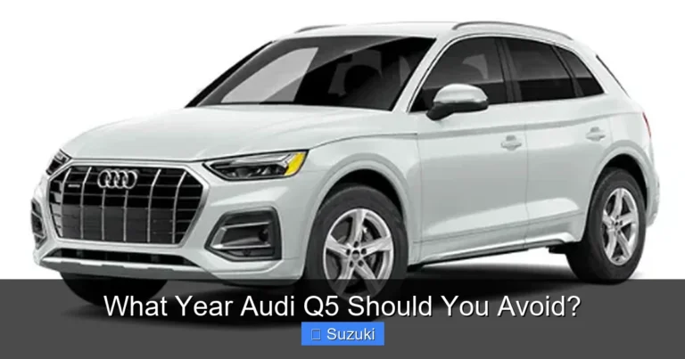 What Year Audi Q5 Should You Avoid?