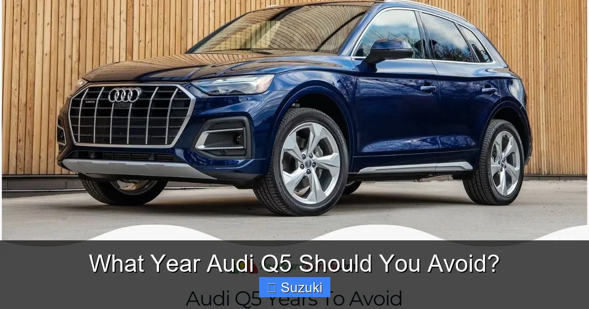 What Year Audi Q5 Should You Avoid?