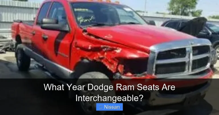 What Year Dodge Ram Seats Are Interchangeable?