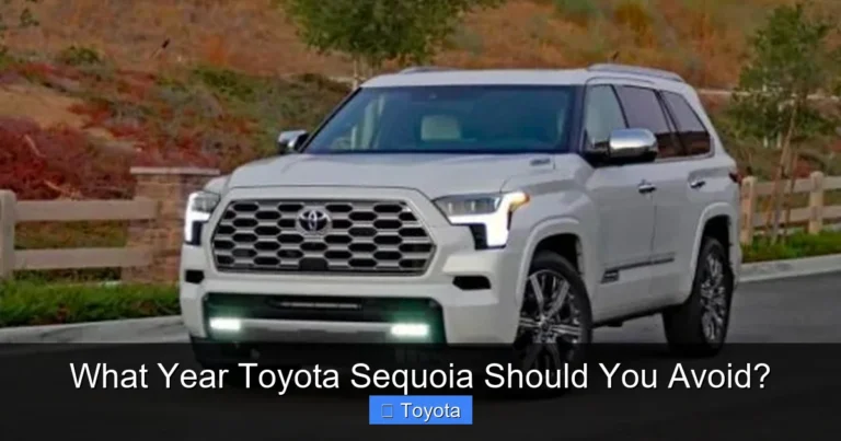 What Year Toyota Sequoia Should You Avoid?