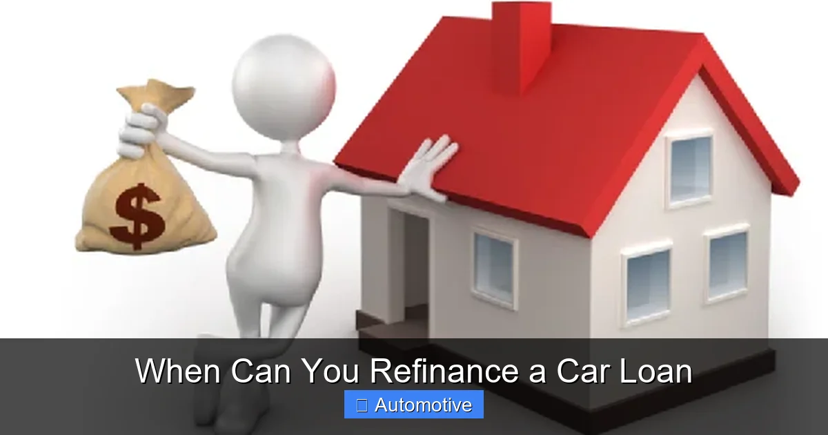 When Can You Refinance a Car Loan
