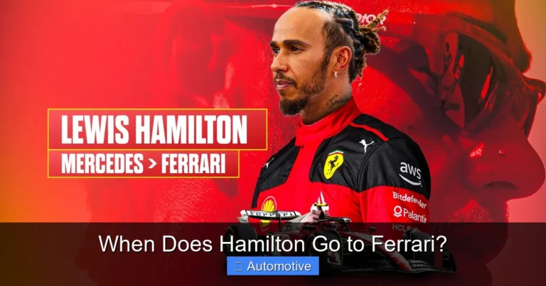When Does Hamilton Go to Ferrari?