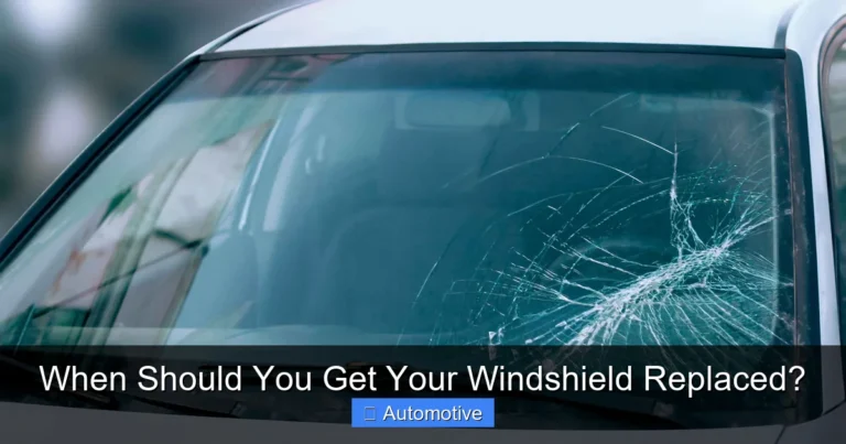 When Should You Get Your Windshield Replaced?
