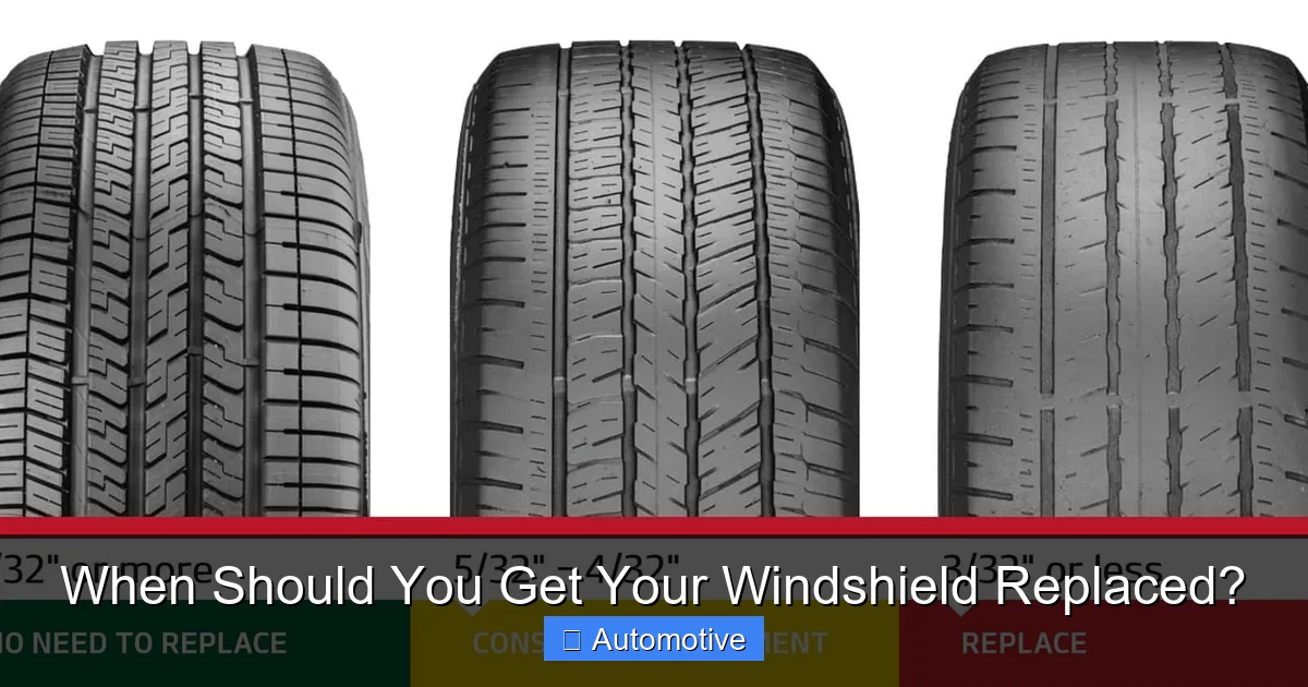 When Should You Get Your Windshield Replaced?