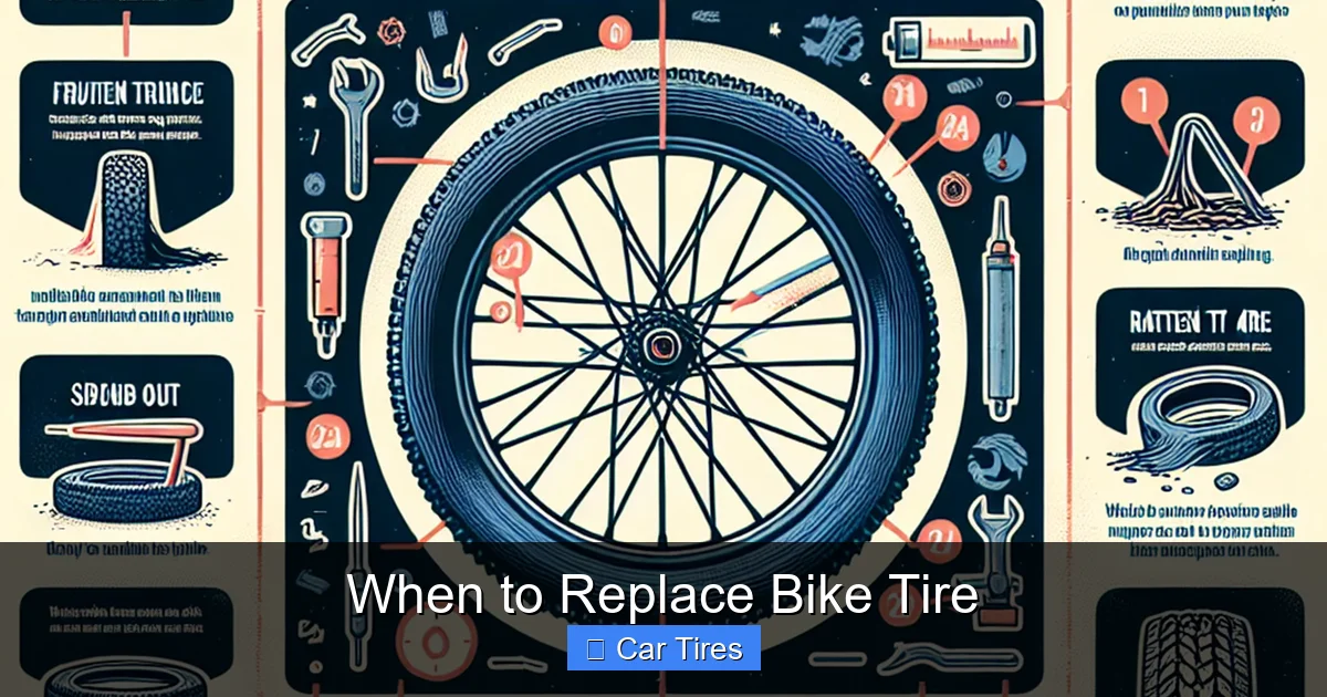 When to Replace Bike Tire