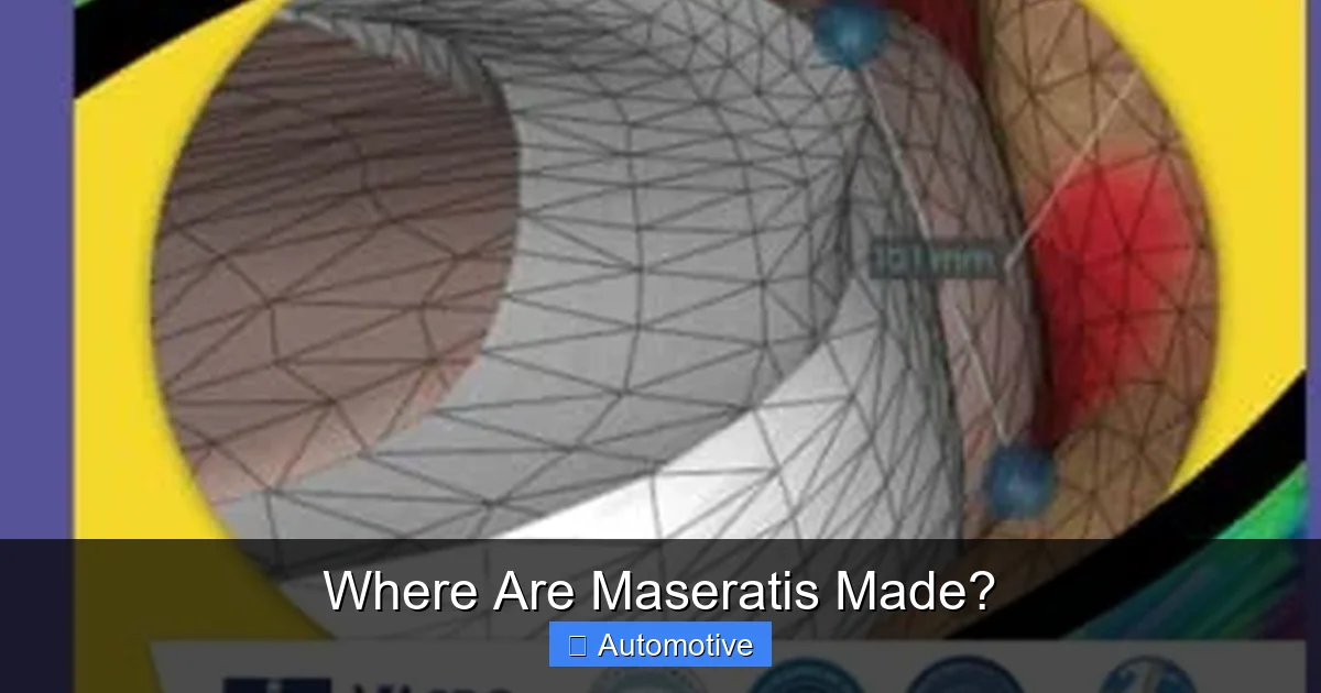 Where Are Maseratis Made?