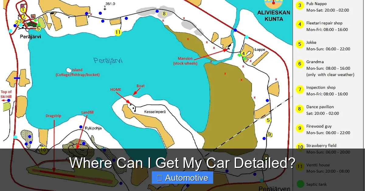 Where Can I Get My Car Detailed?