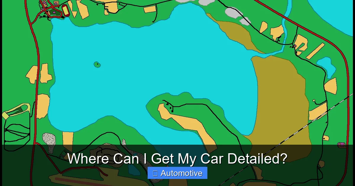 Where Can I Get My Car Detailed?
