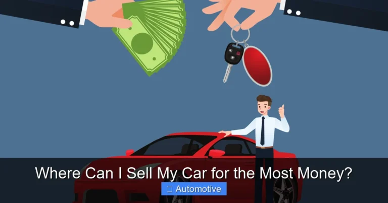 Where Can I Sell My Car for the Most Money?