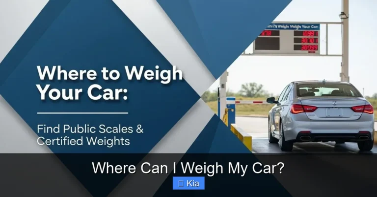 Where Can I Weigh My Car?