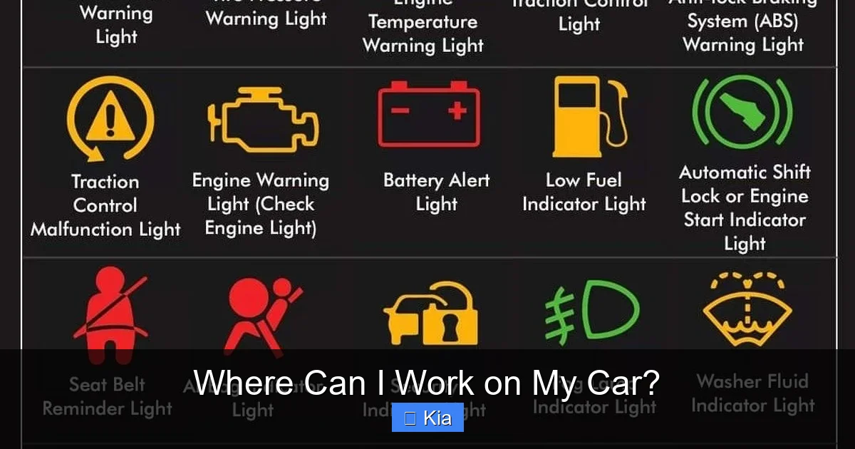 Where Can I Work on My Car?