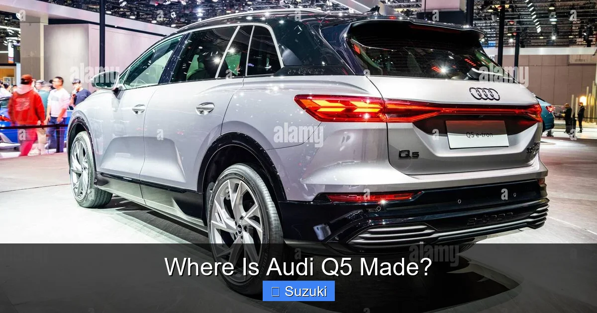 Where Is Audi Q5 Made?