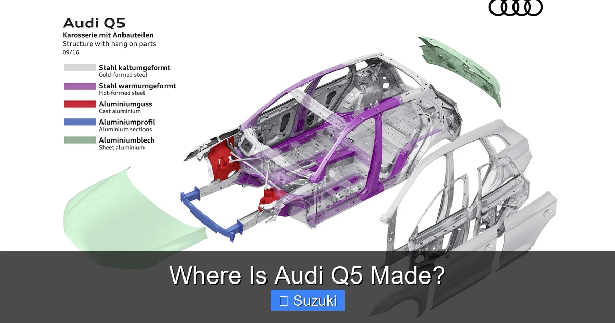 Where Is Audi Q5 Made?