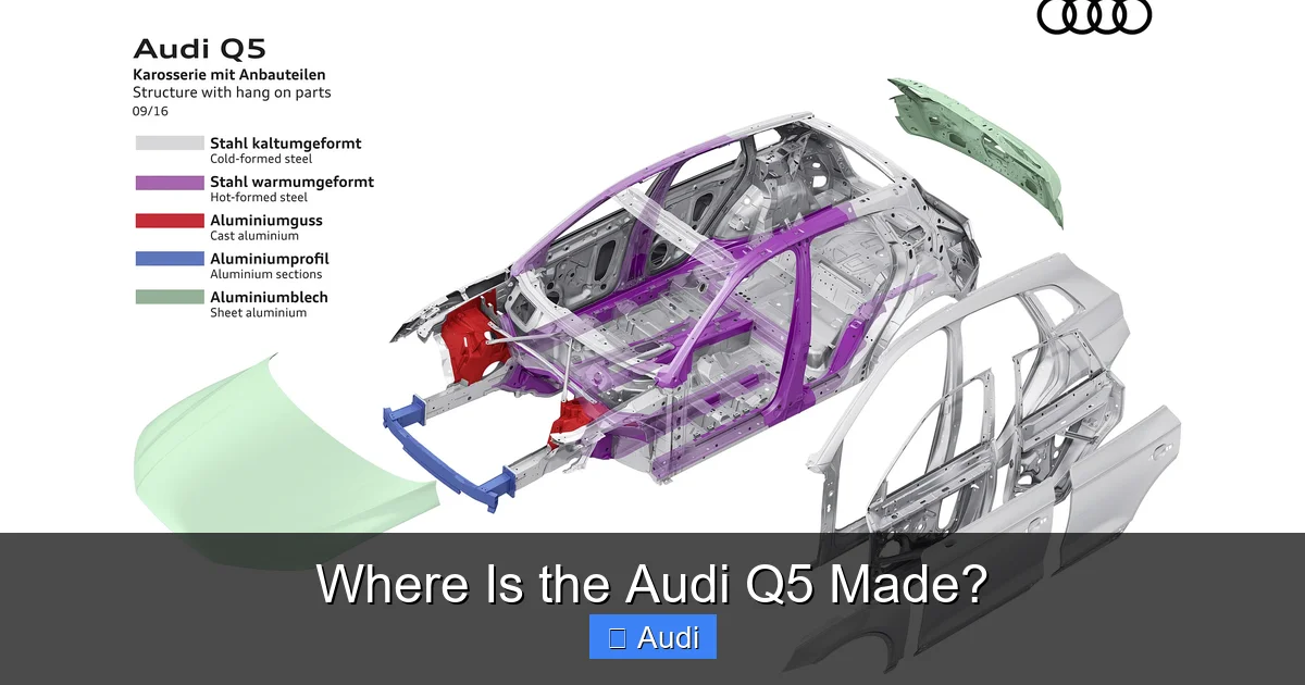 Where Is the Audi Q5 Made?