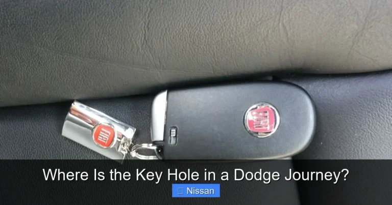 Where Is the Key Hole in a Dodge Journey?