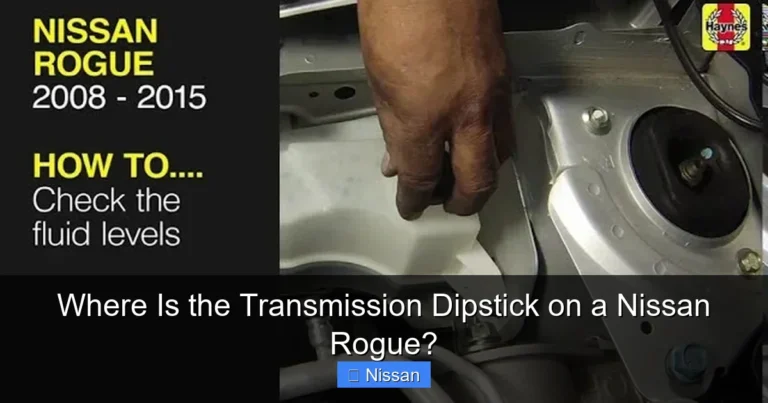 Where Is the Transmission Dipstick on a Nissan Rogue?