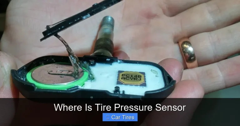 Where Is Tire Pressure Sensor