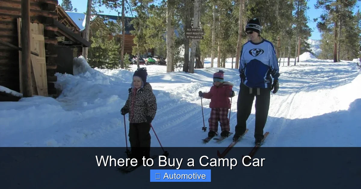 Where to Buy a Camp Car