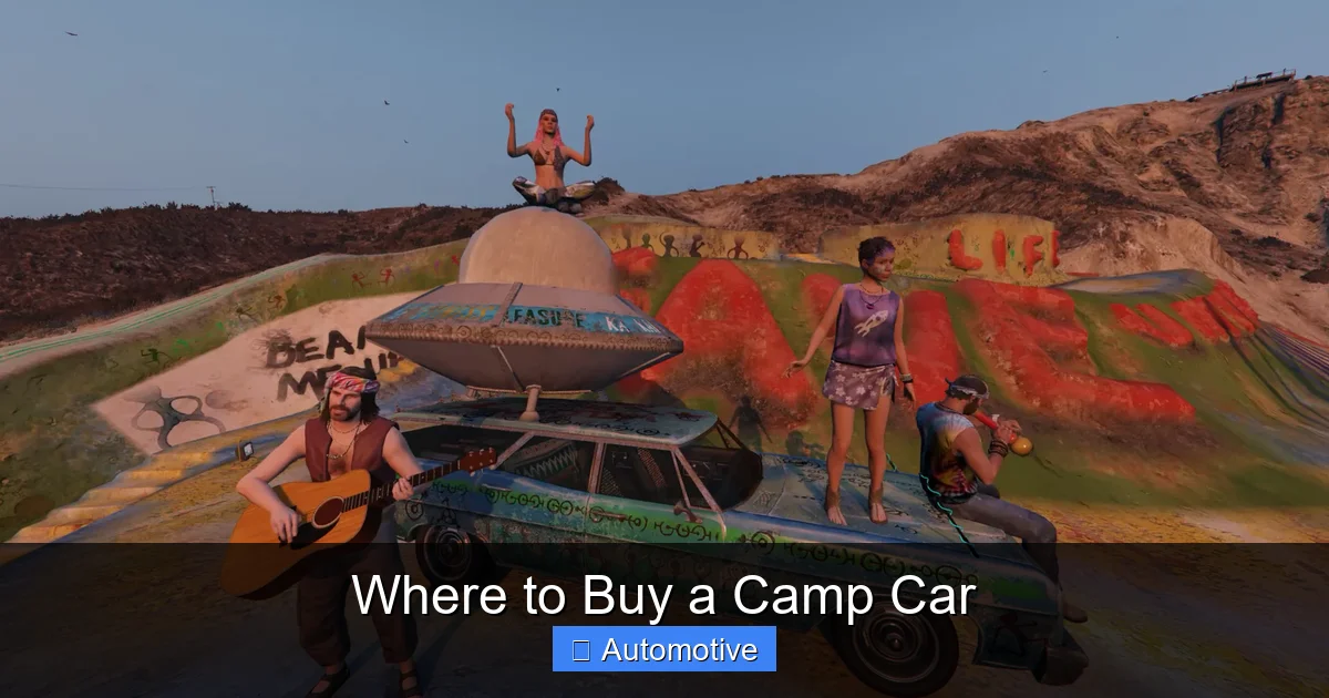 Where to Buy a Camp Car