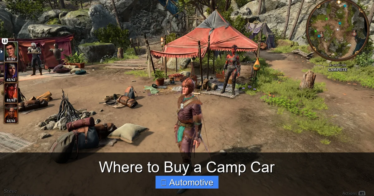 Where to Buy a Camp Car