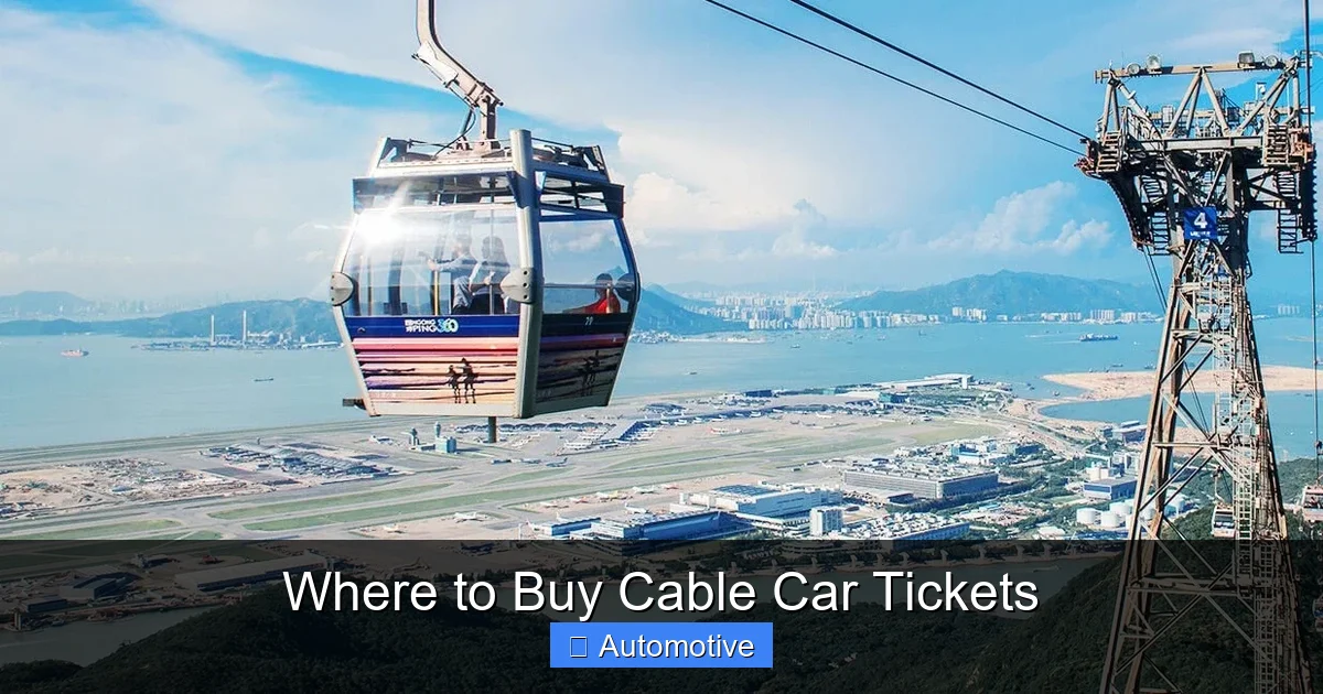 Where to Buy Cable Car Tickets