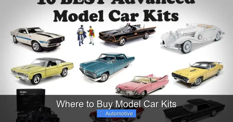 Where to Buy Model Car Kits