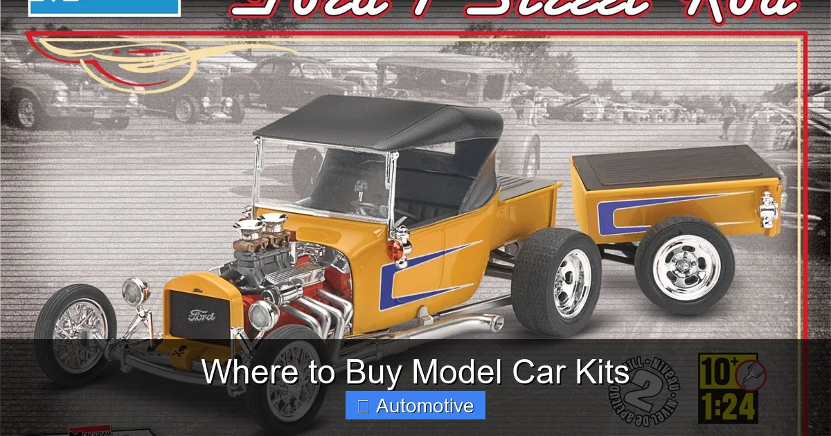Where to Buy Model Car Kits