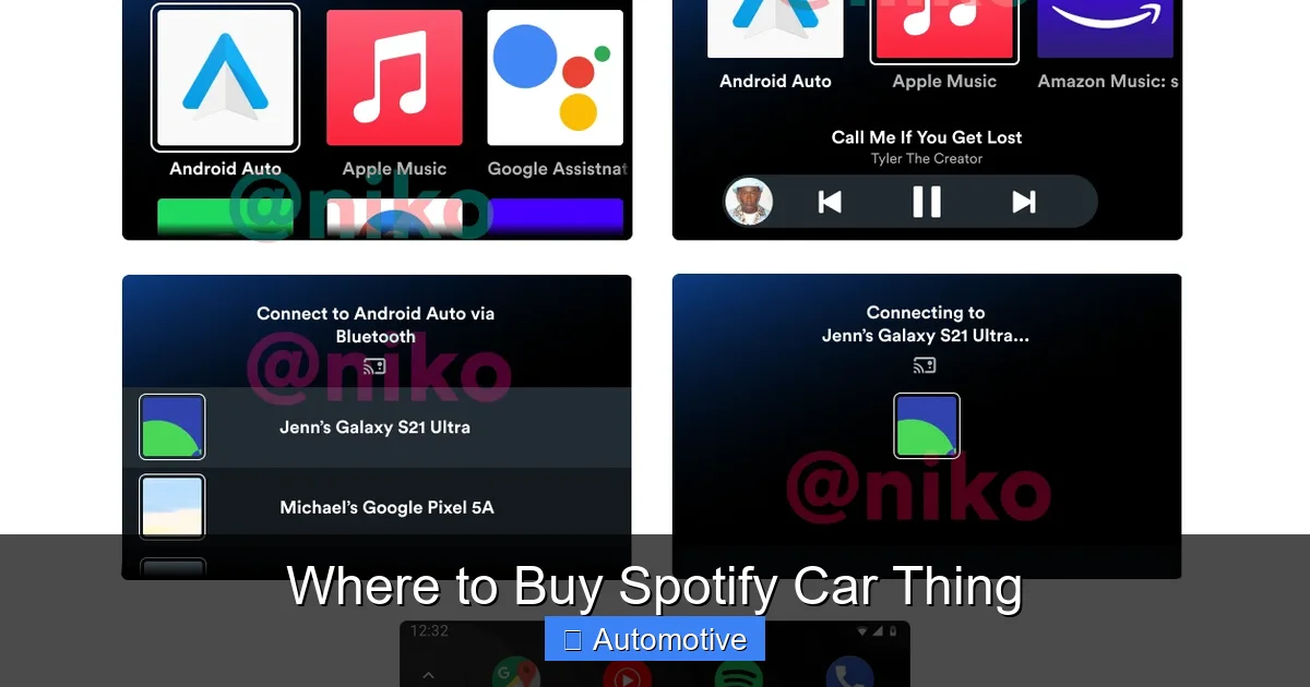 Where to Buy Spotify Car Thing