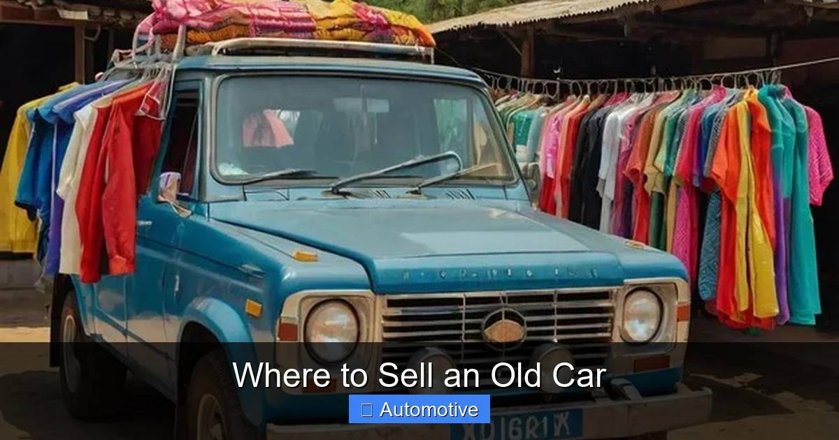 Where to Sell an Old Car