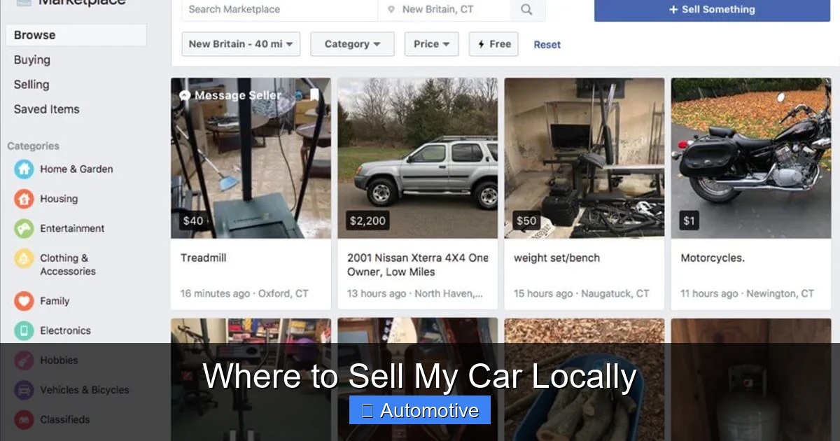 Where to Sell My Car Locally