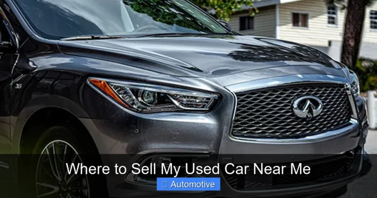 Where to Sell My Used Car Near Me