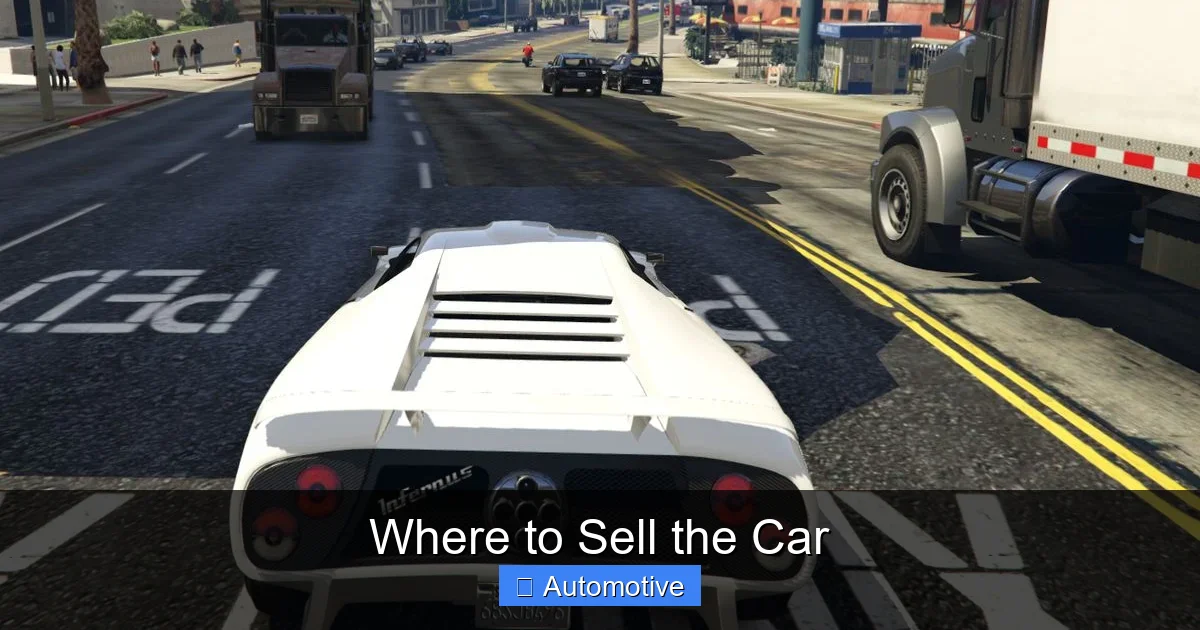 Where to Sell the Car