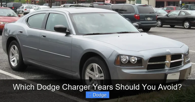 Which Dodge Charger Years Should You Avoid?