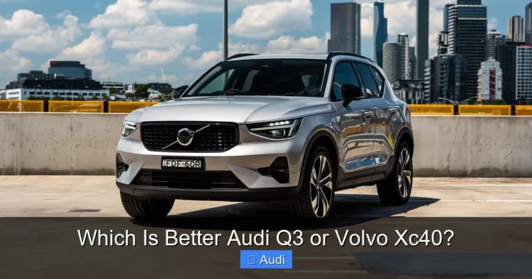 Which Is Better Audi Q3 or Volvo Xc40?