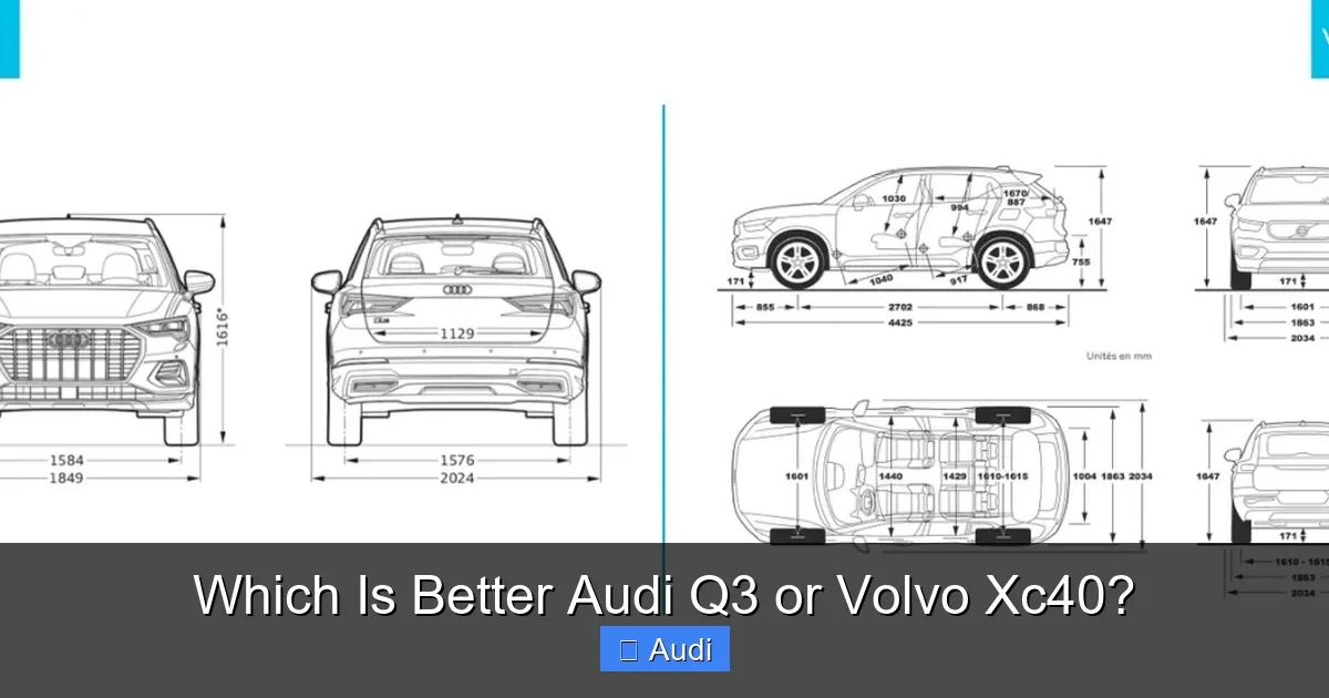 Which Is Better Audi Q3 or Volvo Xc40?