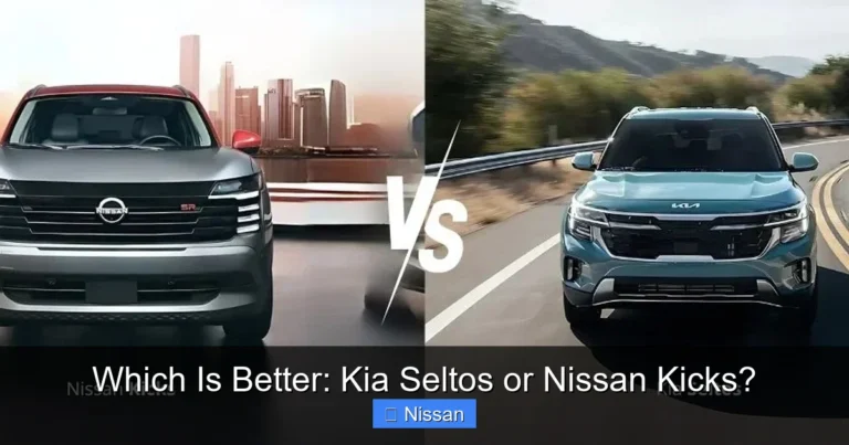 Which Is Better: Kia Seltos or Nissan Kicks?