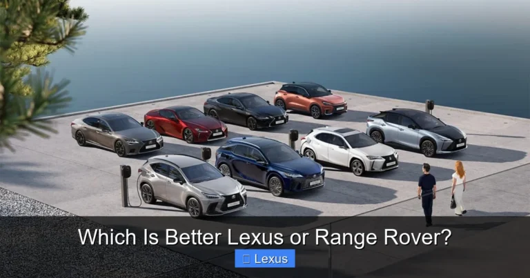 Which Is Better Lexus or Range Rover?