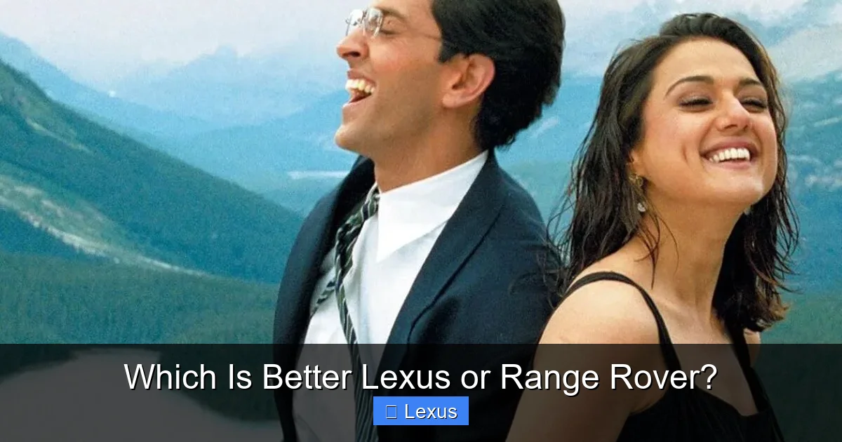 Which Is Better Lexus or Range Rover?