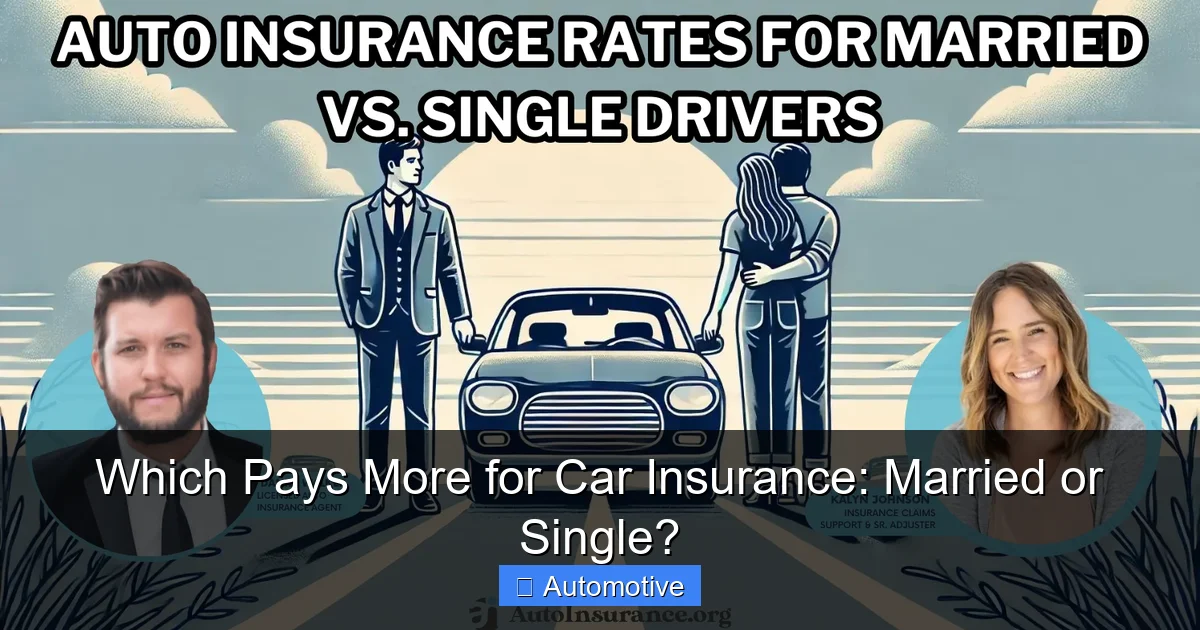 Which Pays More for Car Insurance: Married or Single?