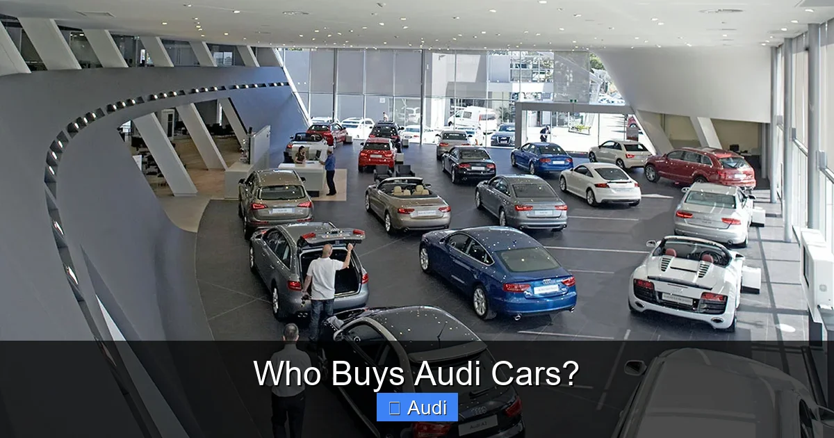Who Buys Audi Cars?