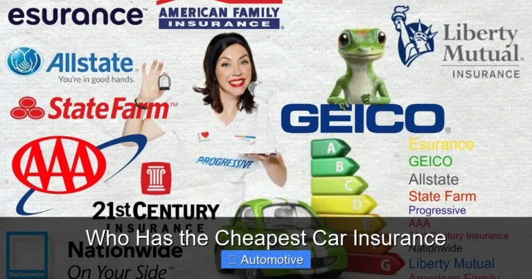 Who Has the Cheapest Car Insurance