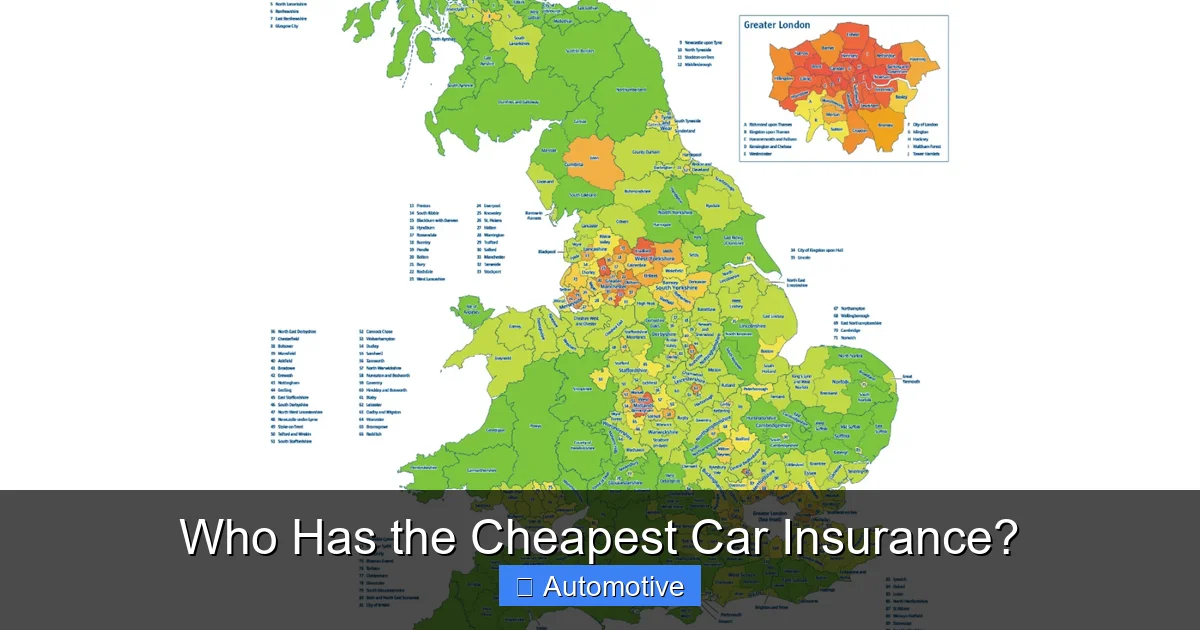 Who Has the Cheapest Car Insurance?