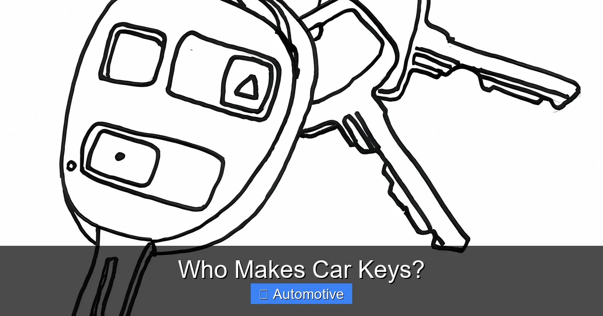 Who Makes Car Keys?