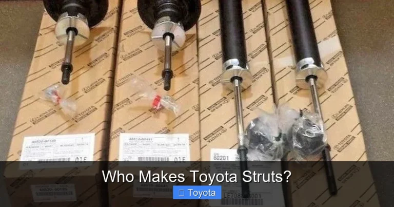 Who Makes Toyota Struts?